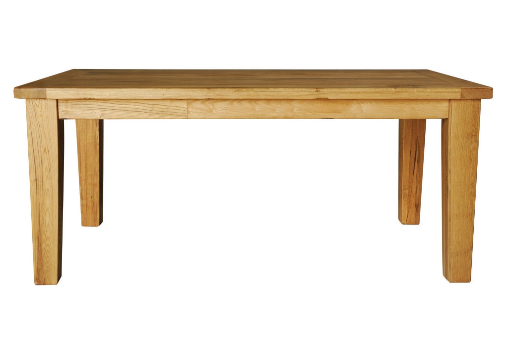 Provence Oak Fix Top Dining Table 180cm - Click Image to Close